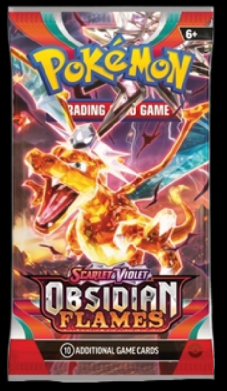Pokemon - Scarlet & Violet Obsidian Flames x1 Booster Pack