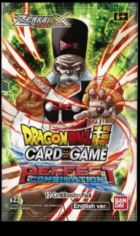 Dragon Ball - Perfect Combination x1 Booster Pack
