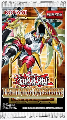 Yugioh - Lightning Overdrive x1 Booster Pack
